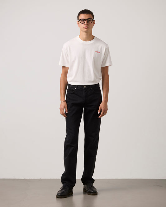 Jeans Straight Loose Fit - Black