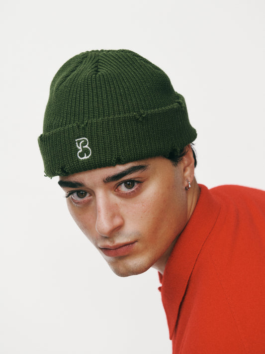 Green Beanie